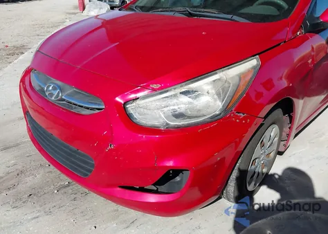 2017 Hyundai Accent Se из США, поврежденный, VIN KMHCT4AEXHU255261